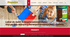 Desktop Screenshot of domalux.pl